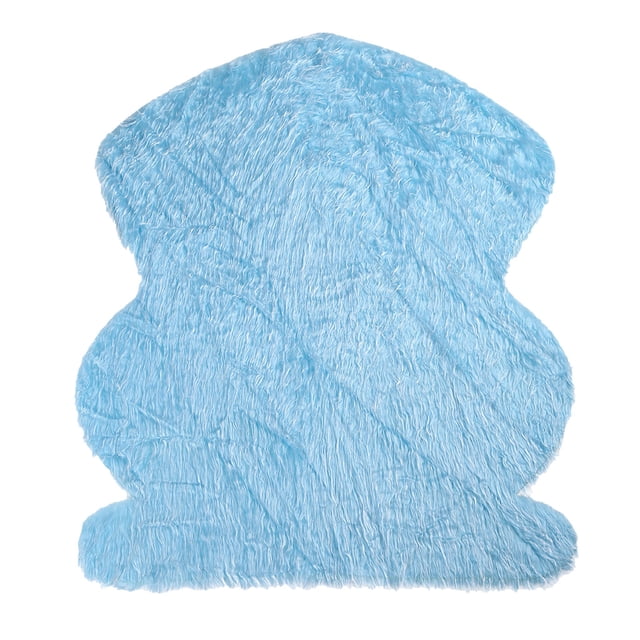 Infantiles Niños Foto Props Fotografía Recién Nacido Suave Manta Sintética Mat Regalo azul