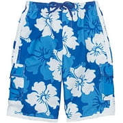 Sand 'n' Sun - Boy's Hawaiian Style Swim Trunks