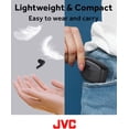 thumbnail image 3 of JVC Ultra Compact True Wireless Earbuds Headphones, Total 12 Hour Battery Life, Sound with 13mm Driver, USB-C Connection - HAB5TB (Black), 3 of 4