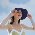 thumbnail image 5 of Lojalitet Visera enrollada Sombrero de playa de verano plegable de ala ancha para mujer, 5 of 5