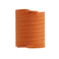 thumbnail image 2 of 2pair Double Layers Flat Boot Shoelaces Strings Orange for Sneakers Adults Kids, 2 of 7