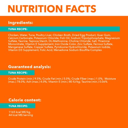 IAMS PERFECT PORTIONS PATE TUNA RECIPE HEALTHY ADULT CAT FOOD, 2.6 OZ TWIN-PACK TRAY