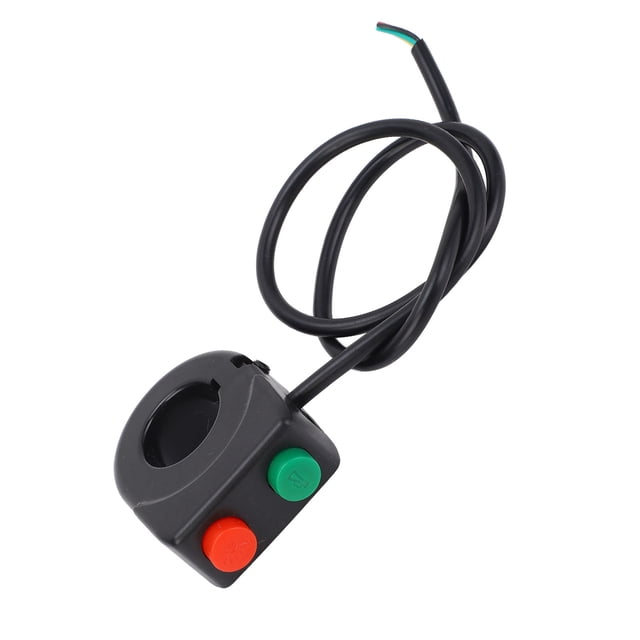 Interruptor de Faro Con Bocina HamdleBar, Diseño Integra Con Botón de Encendido y Apaguado, Conveniente para Motocicleta y Scooter