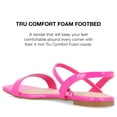 thumbnail image 4 of Journee Collection Womens Karren Tru Comfort Foam Pull On Sling Back Flat Sandals, 4 of 7