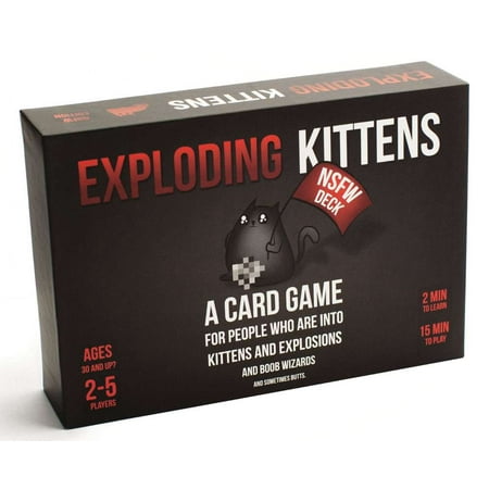 Exploding Kittens NSFW Card Game