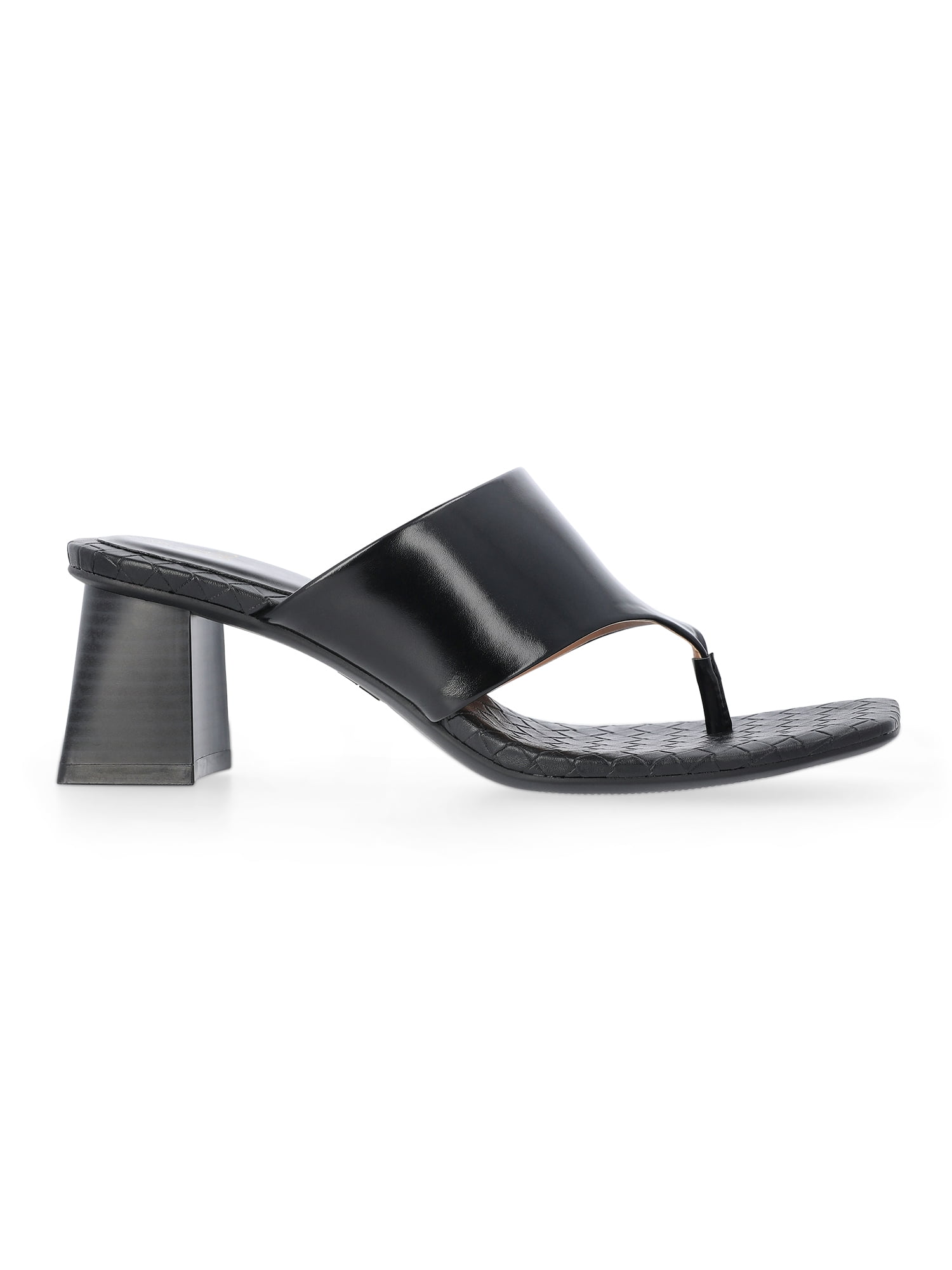 Time and Tru Women's Heeled Thong Sandals