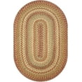 thumbnail image 6 of Homespice 2x3' Brown Oval Braided Rug. Harvest Brown Jute Oval Rug. Uses- Entryway Rugs, Kitchen Rugs, Bathroom Rugs. Reversible, Rustic, Country, Primitive, Farmhouse Decor Rug, 6 of 8