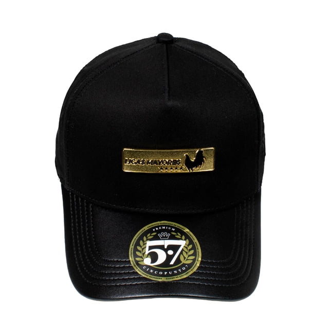 GORRA 5.7 LIGAS MAYORES PLACA NEGRO UNITALLA