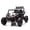 BLACK, variant on RJV Electric Ride-On UTV 4x4 2-Seater Buggy 24V 800W Motors Remote Control Bluetooth Yellow