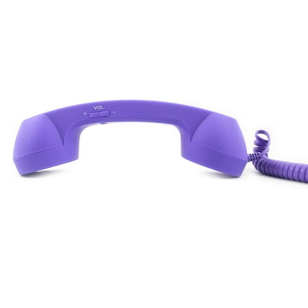 SANOXY Retro Handset - Old-school style POP Handset for iPhone, iPad, iPod, and Android Phones (PURPLE)