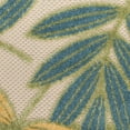 thumbnail image 5 of Nourison Aloha Indoor/Outdoor Green Multicolor 10' x 14' Area Rug (10x14), 5 of 9