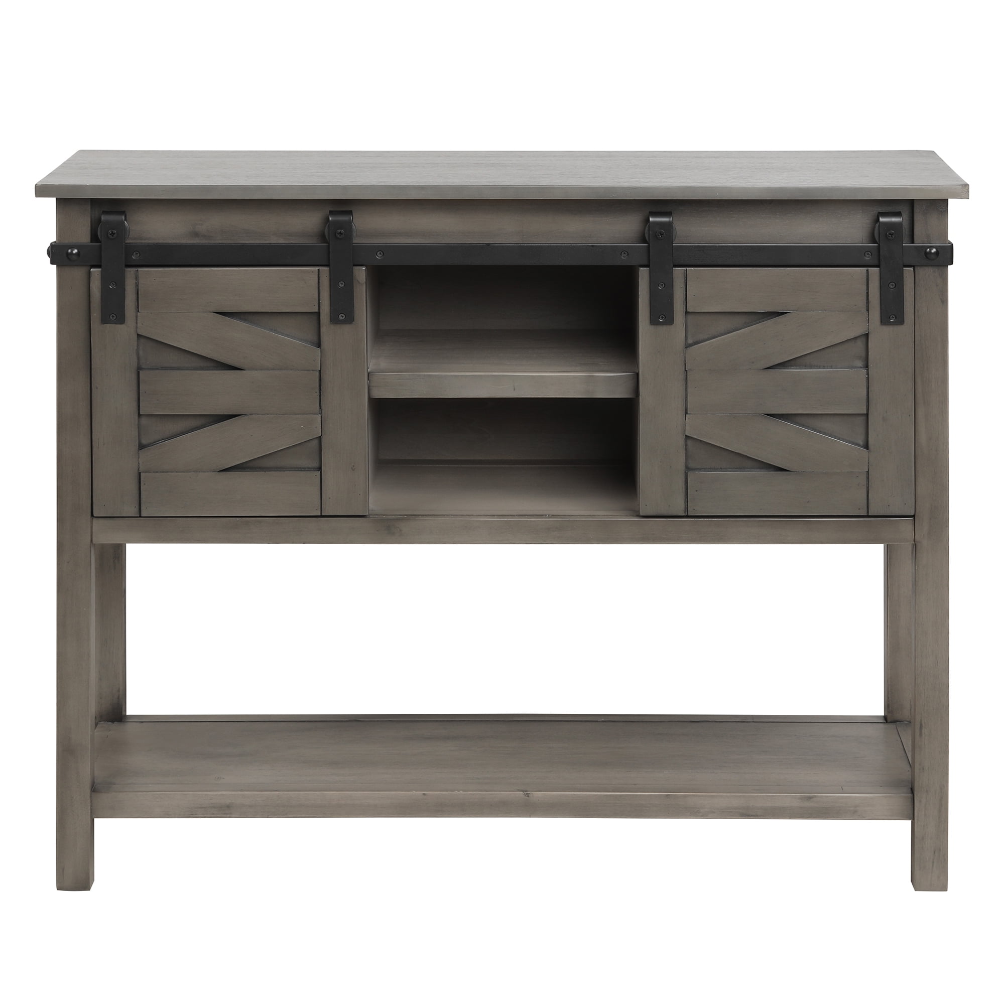 Lowestbest Rustic Console Table for Living Room 