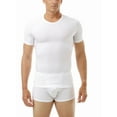 thumbnail image 1 of Underworks Mens Microfiber Compression Crew Neck T-shirt with Short Sleeves, 1 of 4