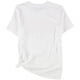 thumbnail image 2 of Camiseta gráfica DKNY Boston Red Sox Mujer Blanca Extragrande, 2 of 2