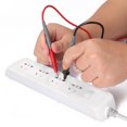 thumbnail image 3 of MAYILON MAYILON True RMS Digital Clamp Meter - High Precision AC/DC Voltage & Current Tester, Resistance Measurement Tool, Red Design, Model HT206A (Batteries Not Included), 3 of 6