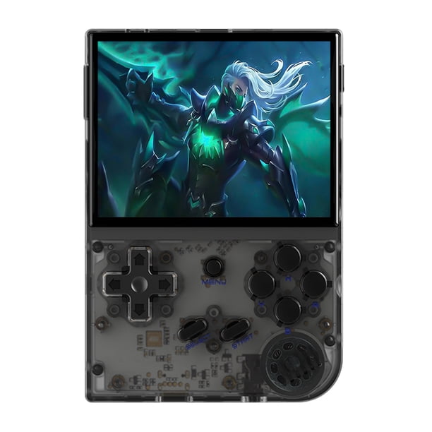 Consola de juegos de bolsillo RG35XX, 8000 juegos, pantalla IPS de 3,5 pulgadas, sistema Linux, regalo para niños