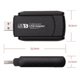 thumbnail image 4 of 1300Mbps USB WiFi Adapter USB 3.0 Wireless Dongle 2.4G & 5G Dual Band 2-In-1 Wireless Network Card for Desktop Computer, 4 of 5