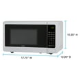 thumbnail image 2 of Avanti Countertop Microwave Oven, 0.7 cu. ft., in White (MT7V0W), 2 of 9
