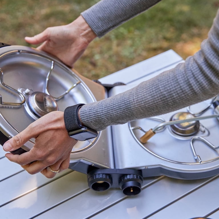 Coleman Outdoor Compact Fuel Camping Propane 2 Burner Folding