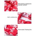 thumbnail image 3 of Maillots de Bain Bandeau 2 Pièces Taille Haute pour Femmes, 3 of 4