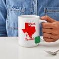 thumbnail image 4 of CafePress - Texas Born & Raised Large Mug - 15 oz Ceramic Large White Novelty Mug, 4 of 6