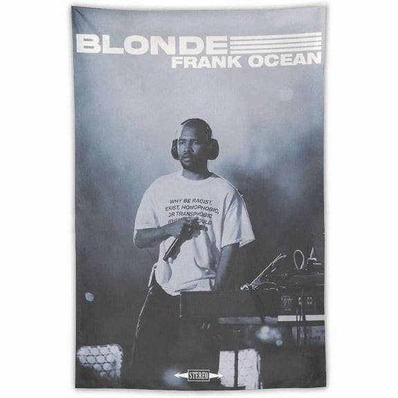 Franks Oceans Blond Album Tapestry Racing Tapestry Wall Hanging Poster Art for Bedroom Living Room College Dorm Decor 40x60in