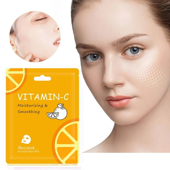 Gzwccvsn Vitamin C Hydrating Mask - Moisturizing Pore-Tightening Repairing And Tightening Facial Mask 25ml, Moisturizers Skincare Products