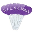 thumbnail image 1 of Luella Heart Love Cupcake Picks Toppers - Set of 6, 1 of 1