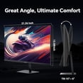 thumbnail image 3 of Restored KTC Q24T09 24" Gaming Monitor 180Hz 144hz Monitor QHD(2560x1440p) l Up to 1MS | Fast IPS Monitor |122% SRGB | 2X DP & 2X HDM|100×100mm VESA Compatible, 3 of 10