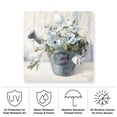 thumbnail image 3 of Danhui Nai 'Garden Blooms II Blue Crop' Outdoor Canvas 24x16, 3 of 5