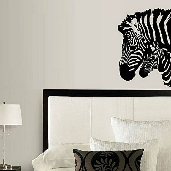 ZEBRAS ~ WALL DECAL 15" X 22 5"