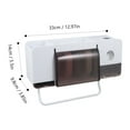 thumbnail image 2 of WHAMVOX Plastic Toiletries Stand for Bathroom Organization 1Set, 2 of 8