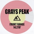 thumbnail image 2 of CafePress - Grays Peak Body Suit - Baby Light Bodysuit, Size Newborn - 24 Months, 2 of 4