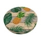 thumbnail image 1 of Balery Pineapples Palm Leaves Fundas de asiento para taburete de bar redondo de tela de terciopelo ajustables que protegen de arañazos y manchas para sillas de 14 a 17 pulgadas.-13 inch, 1 of 7