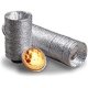 thumbnail image 1 of 250 unidades de moldes de tarta de huevo circulares desechables para hornear de papel de aluminio para magdalenas Afortunado Sencillez, 1 of 5