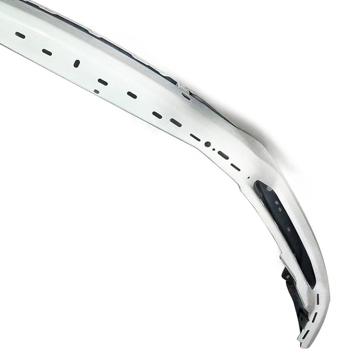 Fit For Ford F-150 2021-2023 Star White Front Bumper With fog light holes and 6 Sensor Holes