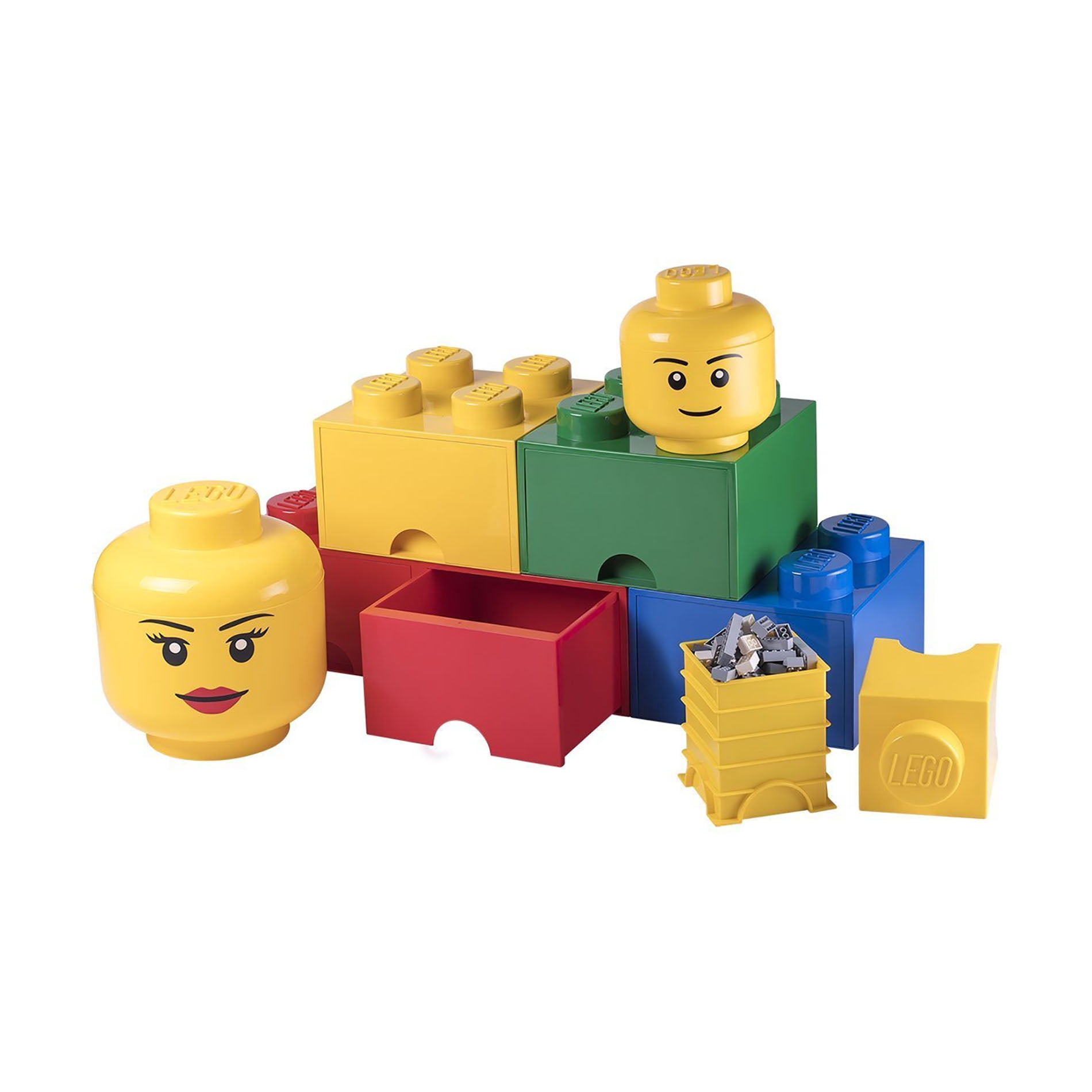 LEGO Storage Brick Drawer 4, Dark Green