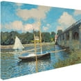 thumbnail image 2 of Trademark Fine Art "The Bridge at Argenteuil" 1874 Canvas Art by Claude Monet, 2 of 3