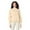 Beige, variant on Hauaitttt Women Neck Soft Knit Sweater Autumn Winter Lined Pullover Top Womens Thermal Long Sleeve Shirt Women Thermal Tops Thermal for Men Winter Thermals for Men Thermal Underwear plus Size