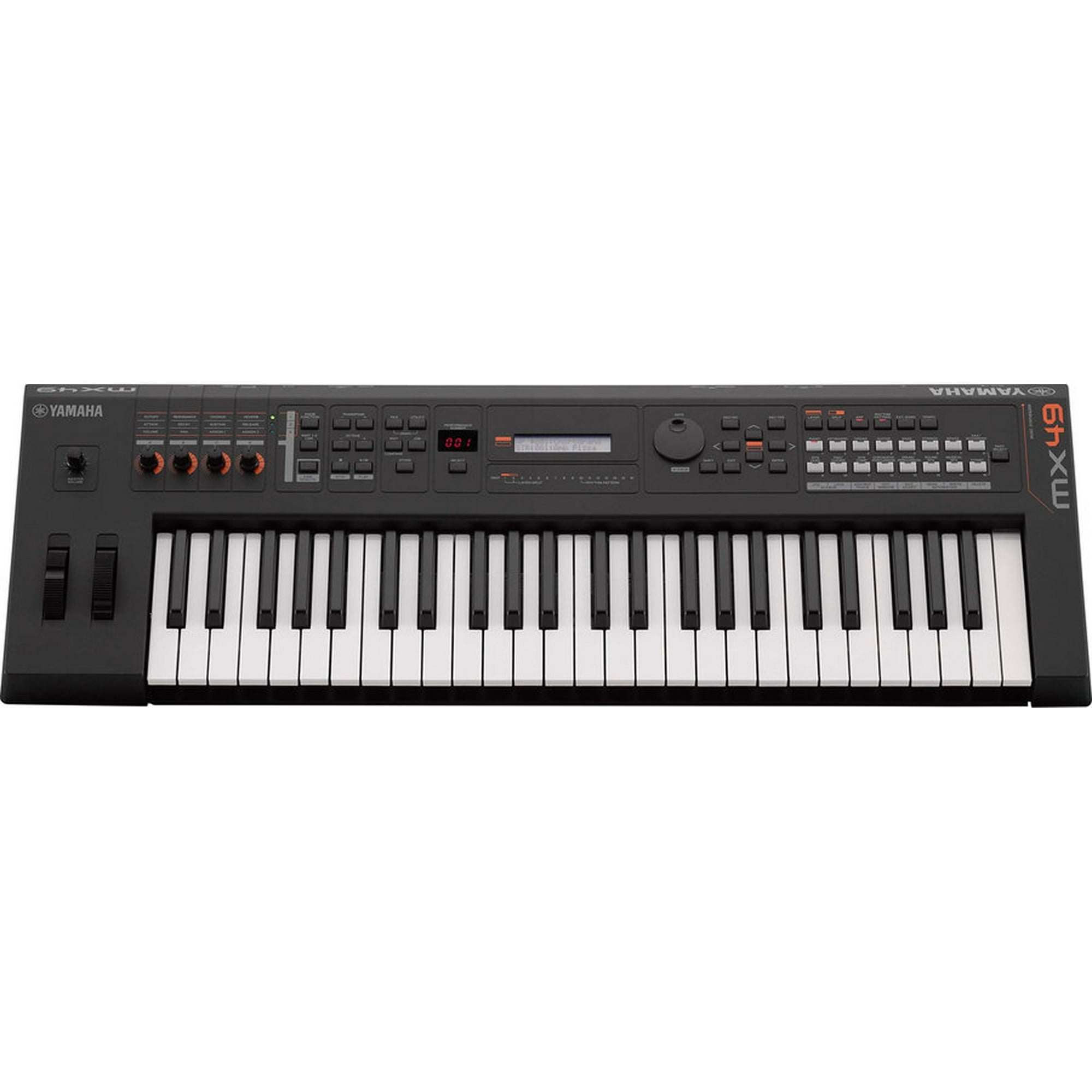 Yamaha MX49 BK Keyboard Synthesizer - Black | Walmart Canada