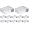 thumbnail image 1 of 12Pcs Acrylic Note Cards Holder Wedding Decoration Table Cards Number Cards Holder, 1 of 2