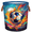 Multicolor 1, variant on ADECORIVY Colorful Balls Soccer Laundry Basket, Foldable Laundry Hamper, Dirty Clothes Hamper Clothes Organizer Basket for Bathroom, Bedroom, Dorm