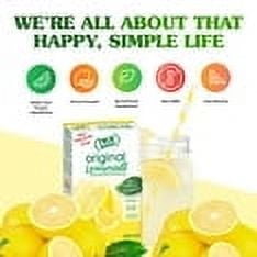 True Lemon Original Lemonade Drink Mix Powder No Artificial Sweeteners 1.06 oz 10 Count (Pack of 4)