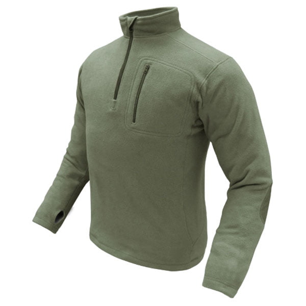 Condor - OD Green #607 1/4 Zip Fleece Pullover - XXL - Walmart.com ...