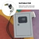 thumbnail image 5 of Cerradura de leva de aleación de zinc para cajón, gabinete, cerradura con llave, cerradura para caja de herramientas, cerraduras de almacenamiento para RV, reemplazo para gabinetes, cajones y buzones, 5 of 8