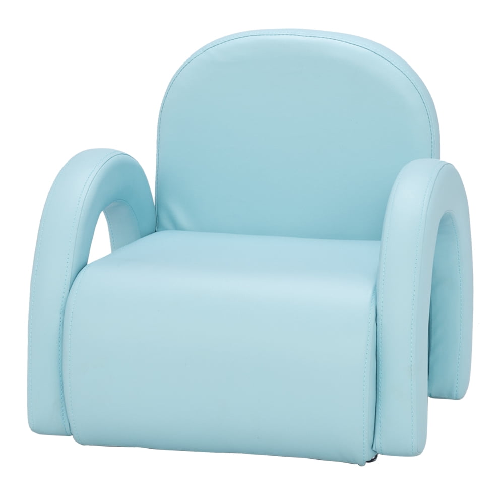 Private Jungle Children's Single Sofa Rainbow Section,Sky Blue