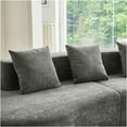 thumbnail image 5 of JERFIT Modern 5-Seater Velvet Curved Sectional Sofa Couch with Pillows for Living Room, Apartment, 5 of 9