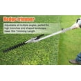 thumbnail image 6 of Seipouy Powerful 52cc 5 in 1 Multi Functional Trimming Tools,Gas Hedge Trimmer,Weed Eater,String Trimmer, Brush Cutter,Pole Saw Chainsaw with Extension Pole, Rubber Handle & Shoulder Strap Included, 6 of 11