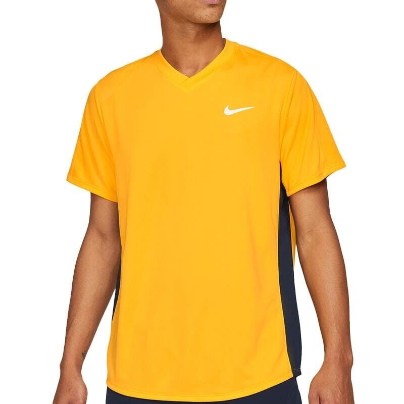 yellow nike top