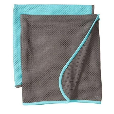 Baby K'tan All-Natural Cotton Mesh Breathable Newborn Baby Swaddle and Toddler Blanket, 2 Pack (Teal/Charcoal), Includes two 100% all-natural cotton-mesh 34 x 34 baby.., By Baby